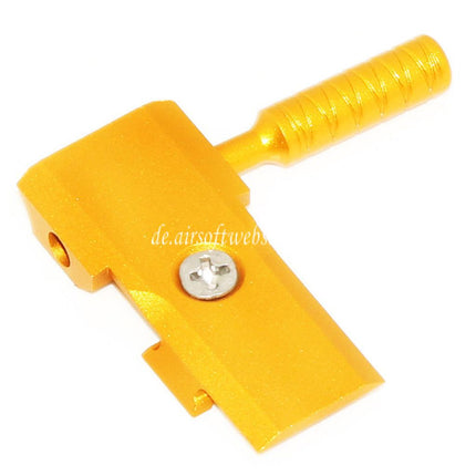 5KU Aluminum Round Spanngriff Geeignet für Tokyo Marui Hi-Capa Pistolen Airsoft