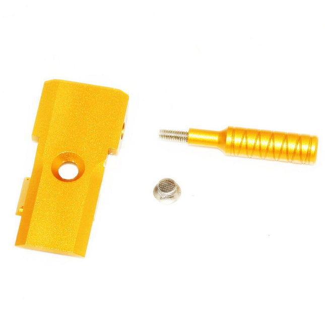 5KU Aluminum Round Spanngriff Geeignet für Tokyo Marui Hi-Capa Pistolen Airsoft