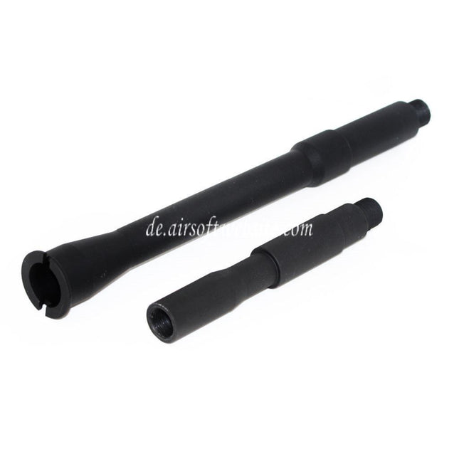 Airsoft Website 13.375 Zoll 340mm Aluminium Äußeres Lauf verlängerungsrohr -14mm CCW Gegen den Uhrzeigersinn Geeignet für M4 M16 Serie GBB Gewehre