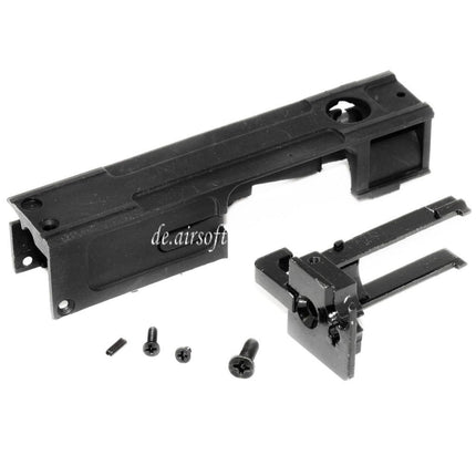 Airsoft Website Bolzenträger Geeignet für WELL G11 / KSC M11A1 Hard Kick GBB SMG Gewehre Schwarz