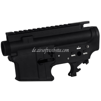 G&D Flat Top Empfänger Geeignet für G&D DTW PTW M4 Serie Gewehre Airsoft Schwarz
