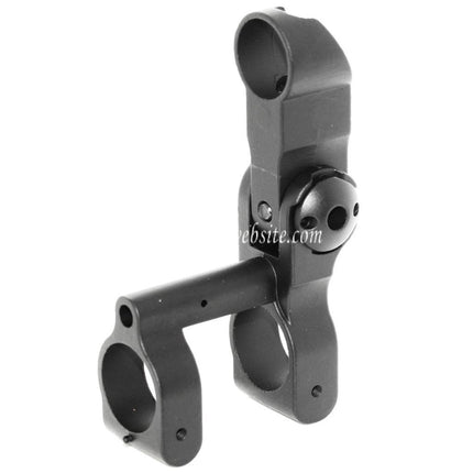 CYMA SPR Stil MK12 MOD 0 Taktisches Hochklappen Korn Geeignet für M4 M16 Serie AEG Gewehre Airsoft Schwarz