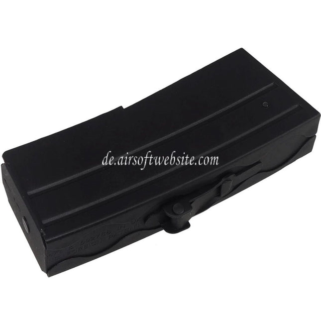 AIRSOFT WEBSITE 55rd Metall Mid-Cap Magazin Geeignet für S&T Sterling Serie AEG SMG Gewehre Schwarz