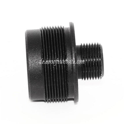 AIRSOFT WEBSITE Laufschalldämpfer Kompensatoradapter Geeignet für Tokyo Marui VSR-10 / WELL MB02 Serie (14mm CW bis CCW) Scharfschützengewehre