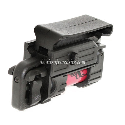 APS Smart Shot Mini Werfer mit Kartuschen Paintball Zylinderadapter Wattesiegelpapier & Gürtelschlaufe