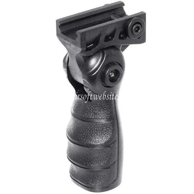 CYMA Zusammenklappbarer taktischer RIS Vertikalgriff Geeignet für 20mm Schienen system Schwarz