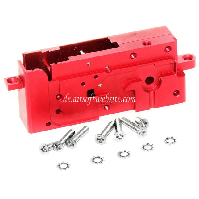 AIRSOFT WEBSITE CNC Kugellager Getriebegehäuse Geeignet für G&D DTW / Systema PTW Serie Gewehre Rot