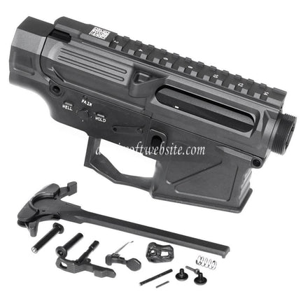APS Phantom Extremis Gewehre PER Oberer unterer Metallkörperempfänger Geeignet für PER M4 M16 Serie AEG Gewehre Airsoft