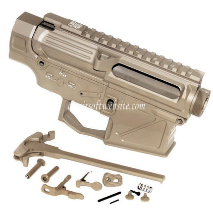 APS Phantom Extremis Gewehre PER Oberer unterer Metallkörperempfänger Geeignet für PER M4 M16 Serie AEG Gewehre Airsoft