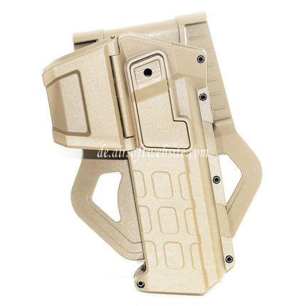 Airsoft Website Polymer Hartschalenkoffer Beweglich Halfter Geeignet für Tokyo Marui WE 1911 Pistolen Airsoft