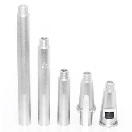 Airsoft Website Aluminium M4A1 4-Segments Metall Äußeres Lauf -14mm CCW Gegen den Uhrzeigersinn Geeignet für M4 M16 Serie AEG (18.125 Zoll) GBBR(17.25 Zoll) Gewehre