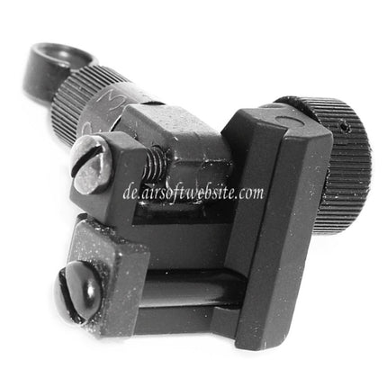 CYMA Knight's KAC Typ 600M Hochklappen Kimme Geeignet für Standard 20mm RIS RAS Schiene