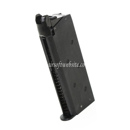 ARMY ARMAMENT 18rd Gas Magazin Geeignet für R45 Tokyo Marui Detonics .45 GBB Pistolen Airsoft Schwarz