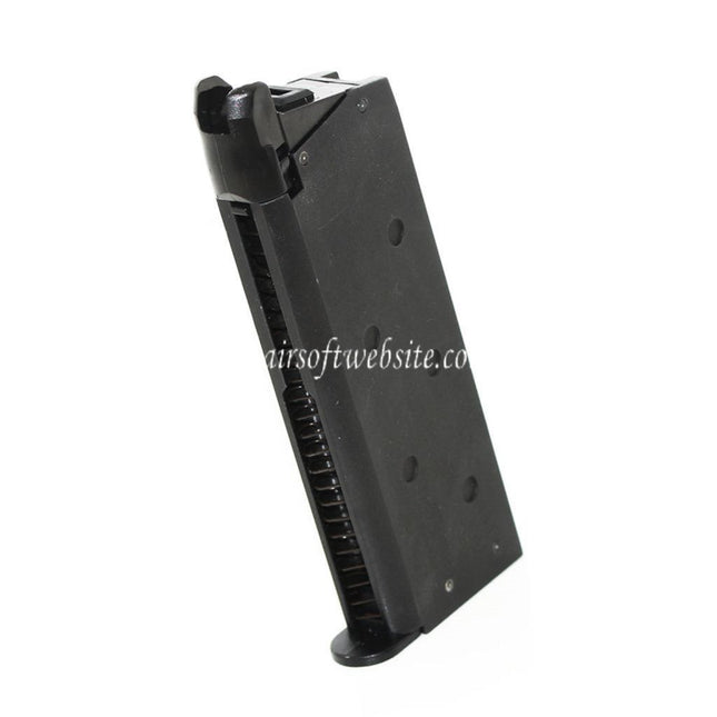 ARMY ARMAMENT 18rd Gas Magazin Geeignet für R45 Tokyo Marui Detonics .45 GBB Pistolen Airsoft Schwarz