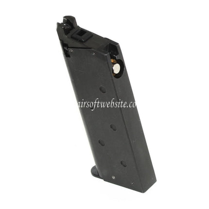 ARMY ARMAMENT 18rd Gas Magazin Geeignet für R45 Tokyo Marui Detonics .45 GBB Pistolen Airsoft Schwarz