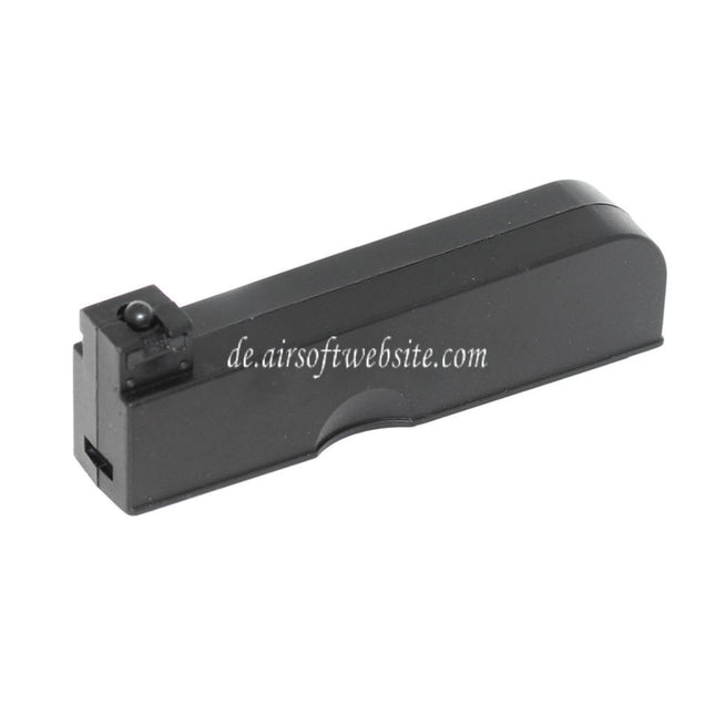 AIRSOFT WEBSITE 30rd Magazin Geeignet für Well MB02 MB03 MB07 MB10D MB11D VSR-10 Bolt Action Scharfschützengewehre schwarz