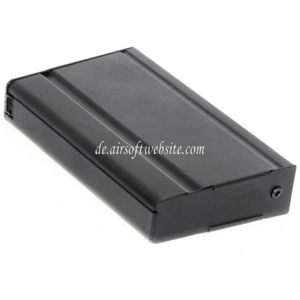 AIRSOFT WEBSITE 180rd Mid-Cap Magazin Geeignet für CYMA Tokyo Marui G&P JG Golden Eagle D-Boys M14 Serie AEG Gewehre Schwarz