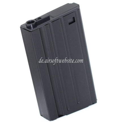 AIRSOFT WEBSITE 470rd Wicklung Hi-Cap Magazin Geeignet für JG Golden Eagle CYMA A&K G&P Tokyo Marui SR25 Serie AEG Gewehre schwarz