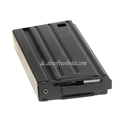 AIRSOFT WEBSITE 470rd Wicklung Hi-Cap Magazin Geeignet für JG Golden Eagle CYMA A&K G&P Tokyo Marui SR25 Serie AEG Gewehre schwarz