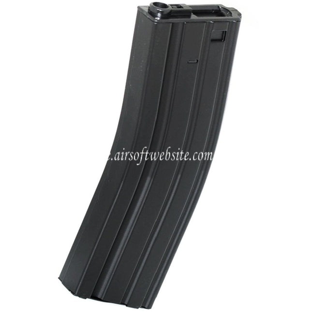 AIRSOFT WEBSITE 500rd Winding Hi-Cap Magazin Geeignet für M4 M16 Serie AEG Gewehre Schwarz