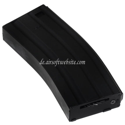 E&C 300rd Hi-Cap Magazin Geeignet für M4 M16 Serie AEG Gewehre Airsoft Schwarz