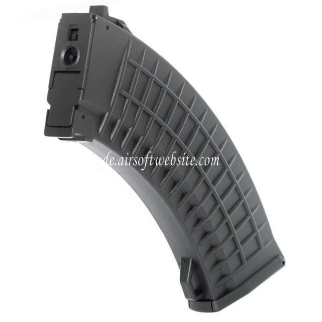 CYMA 550rd Bulgarian Waffle Flash Magazin Geeignet für AK Serie AEG Gewehre Airsoft Schwarz