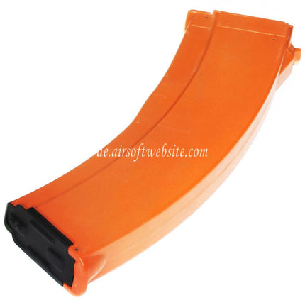 CYMA RPK74 800rd Hi-Cap Flash Magazin Geeignet für AK Serie AEG Gewehre Airsoft Orange