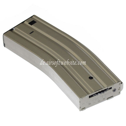 AIRSOFT WEBSITE 450rd Hi-Cap Magazin Geeignet für ARMY R85A1 / Tokyo Marui M4 M16 Serie AEG Gewehre Dark Earth