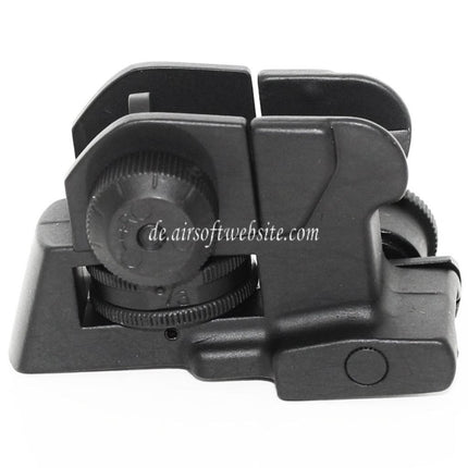 E&C QD Design Tactical CQB Dual Apertures Kimme Geeignet für 20mm Schiene System