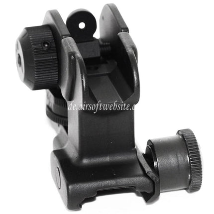 E&C QD Design Tactical CQB Dual Apertures Kimme Geeignet für 20mm Schiene System