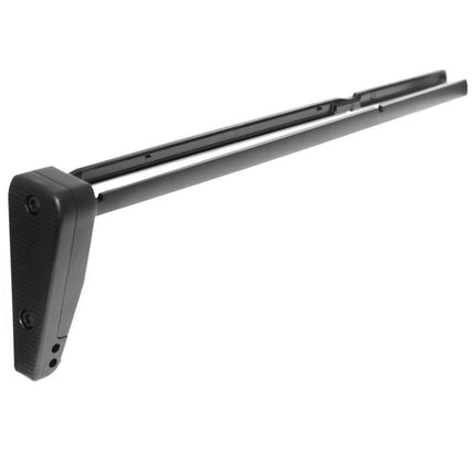 WELL Verschiebbarer Hinterschaft Geeignet für WELL Tokyo Marui R4 MP7A1 AEP SMG AEG Gewehre Airsoft Schwarz