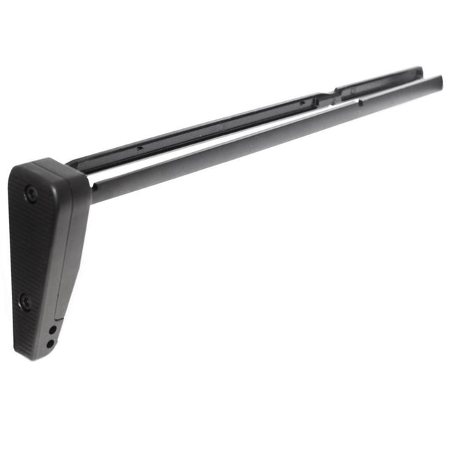 WELL Verschiebbarer Hinterschaft Geeignet für WELL Tokyo Marui R4 MP7A1 AEP SMG AEG Gewehre Airsoft Schwarz