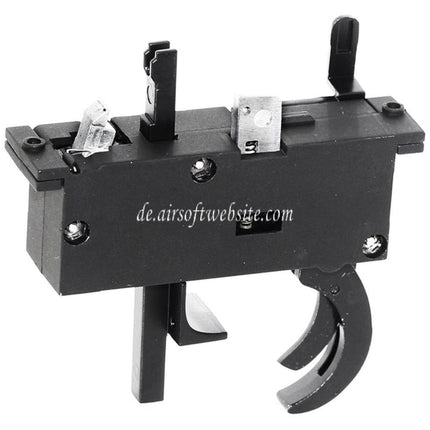 E&C Metall Abzugsbaugruppe Geeignet für L96 Type WELL MB01 / SD96 / UTG Type 96 Shadow Ops / Bravo / Double Eagle / Maruzen Scharfschützengewehr Airsoft