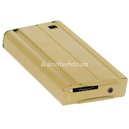 AIRSOFT WEBSITE 440rd Hi-Cap Magazin Geeignet für VFC D-Boys SCAR-H Serie AEG Gewehre Dark Earth