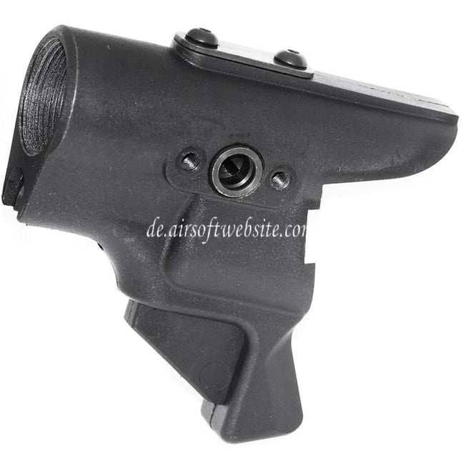 PPS M870 Schrotflinte Schaft adapter Typ B zur Verwendung M4 Serie Gewehrschaft Airsoft Schwarz