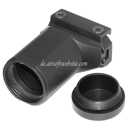 5KU CNC Aluminum PK-4 Vordergriff Geeignet für 20mm Picatinny Schiene AK Serie Gewehre Airsoft Schwarz