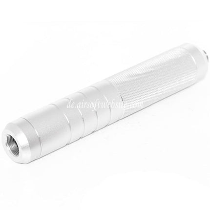 Airsoft Website 146mm 5.75 Zoll Noise Damping Bowl Schalldämpfer Laufverlängerungsrohr +/-14mm CW/CCW Gewinde Lauf Airsoft