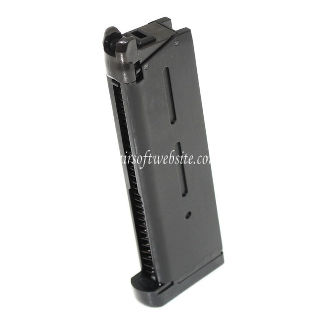 Army Armament 27rd Gas Magazin Geeignet für R26 DOUBLE BELL E&C Tokyo Marui 1911 Serie GBB Pistolen Airsoft Schwarz
