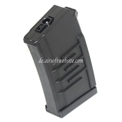 AIRSOFT WEBSITE 150rd Hi-Capa Magazin Geeignet für AY VSS Serie AEG Gewehre Schwarz