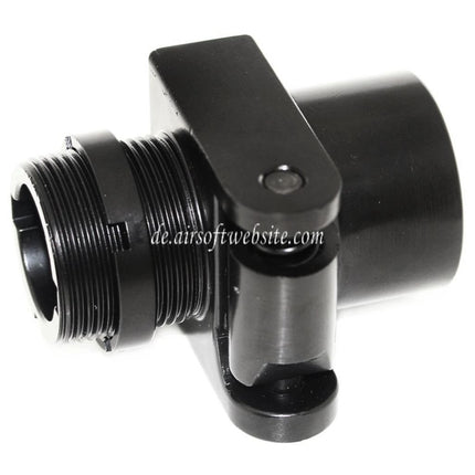 PPS M4 M16 Klappbarer Anschluss Adapter Geeignet für M870 Serie Schrotflinte Airsoft Schwarz