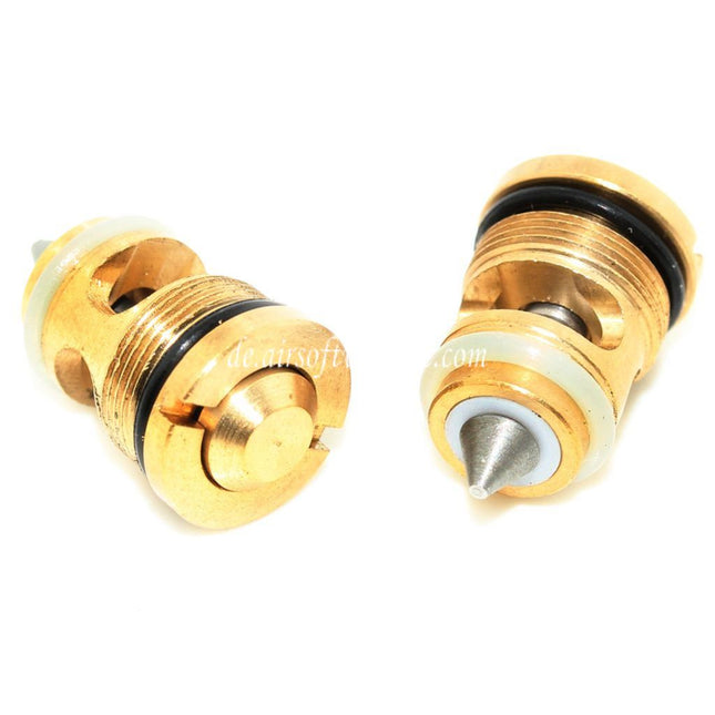 APS 2 Stück Co2 Ausgangs Ventil Geeignet für APS ACP Black Hornet SHARK Pistolen Airsoft Magazin