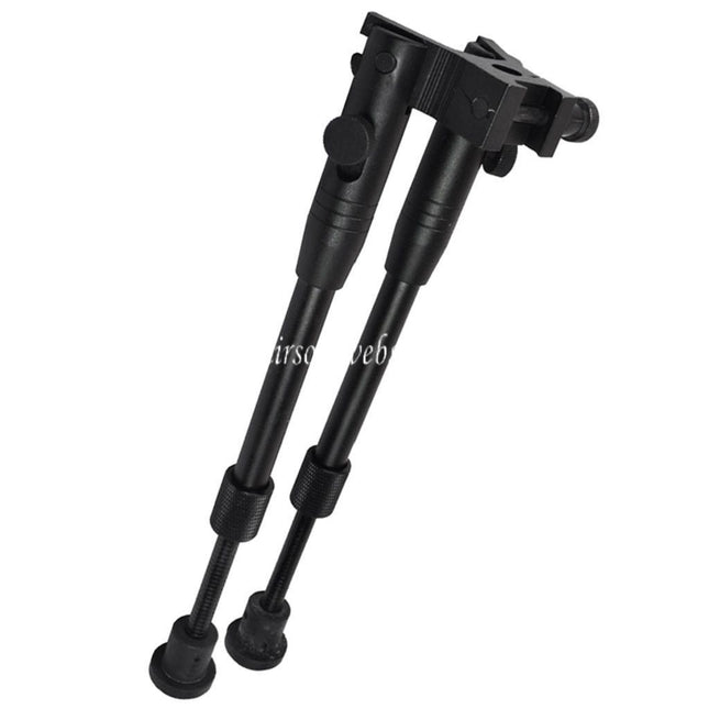 Airsoft Website Verstellbares 8-10 Zoll Zweibein geeignet für 20mm Rail RIS Gewehre Schwarz