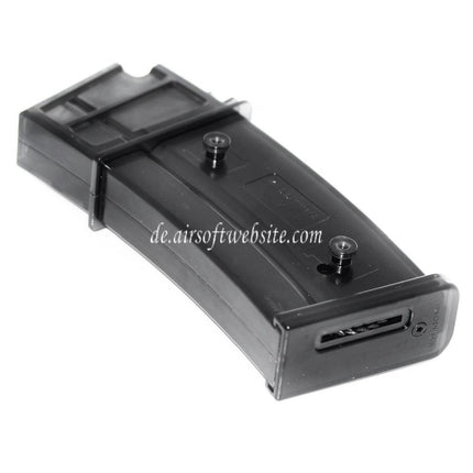 AIRSOFT WEBSITE 470rd Hi-Cap Magazin Geeignet für G36 Serie AEG Gewehre Schwarz