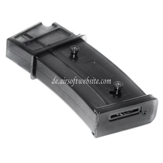 AIRSOFT WEBSITE 470rd Hi-Cap Magazin Geeignet für G36 Serie AEG Gewehre Schwarz
