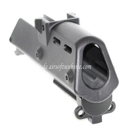 Golden Eagle Polymer Handschutz set mit 20mm Unterschiene Geeignet für Jing Gong JG Golden Eagle G36C Serie AEG Gewehre Airsoft Schwarz