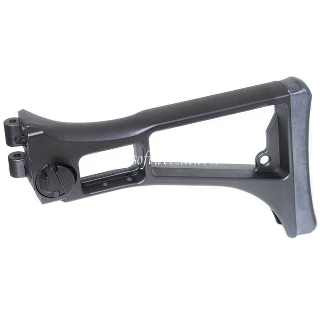 Golden Eagle Polymer Klappbarer Gewehrschaft Geeignet für Classic Army JG Jing Gong Golden Eagle CYMA Tokyo Marui G36 Serie AEG Gewehre Airsoft Schwarz