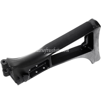 Golden Eagle Polymer Klappbarer Gewehrschaft Geeignet für Classic Army JG Jing Gong Golden Eagle CYMA Tokyo Marui G36 Serie AEG Gewehre Airsoft Schwarz