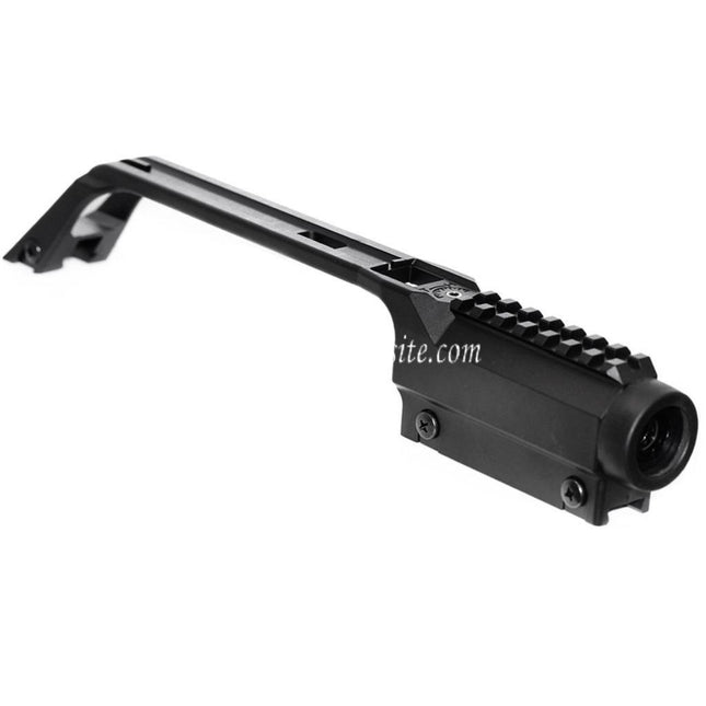 Golden Eagle Tragegriff integriert 3.5X Scope Geeignet für Classic Army Umarex WE G39 ARES JG Golden Eagle Echo1 CYMA Tokyo Marui G36 Serie Gewehre Airsoft Schwarz