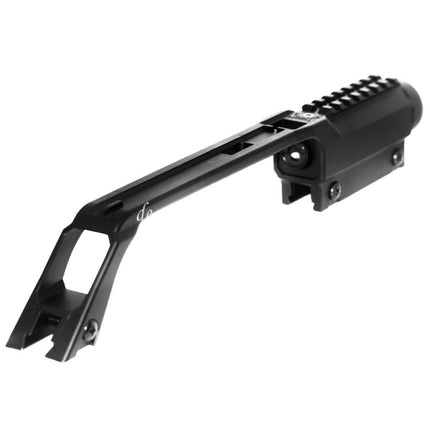 Golden Eagle Tragegriff integriert 3.5X Scope Geeignet für Classic Army Umarex WE G39 ARES JG Golden Eagle Echo1 CYMA Tokyo Marui G36 Serie Gewehre Airsoft Schwarz