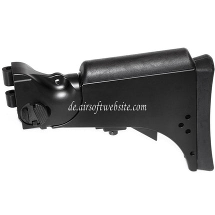 Golden Eagle 4-Position Schiebeschaft Geeignet für Jing Gong JG Golden Eagle Tokyo Marui G36 AEG Gewehre Airsoft Schwarz